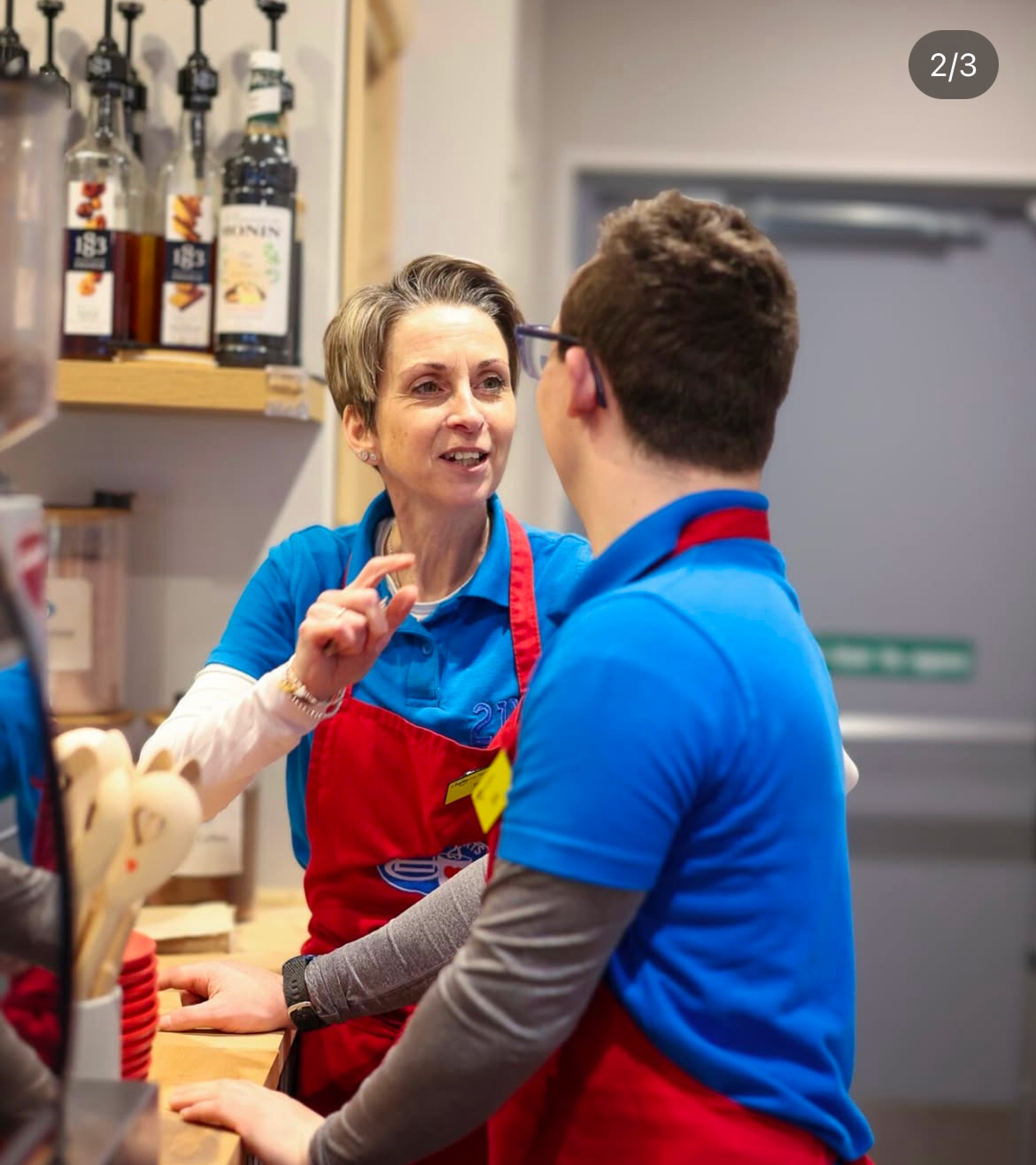 Team member at 21 Young Hearts